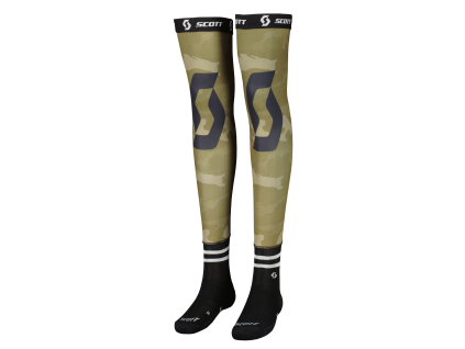 Socks Knee Brace camo green