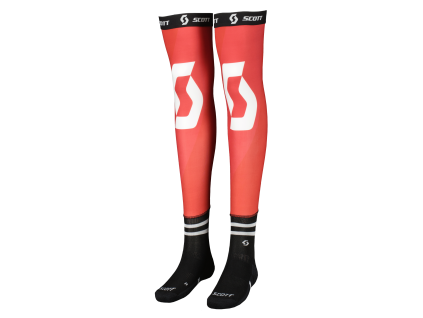 Socks Knee Brace fiery red