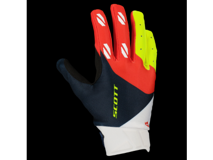 glove EVO RACE sail blue/fast red