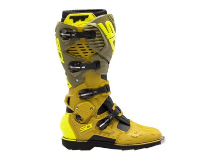 SIDI boty CROSSFIRE 3 olive green/fluo yellow