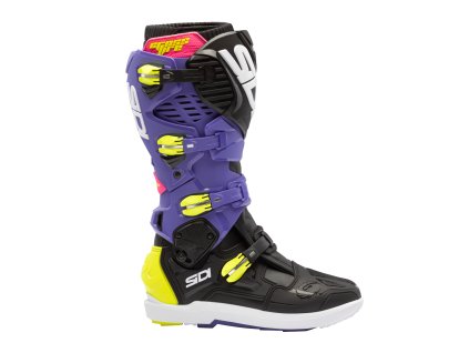 SIDI boty CROSSFIRE 3 SRS violet/black/yellow fluo