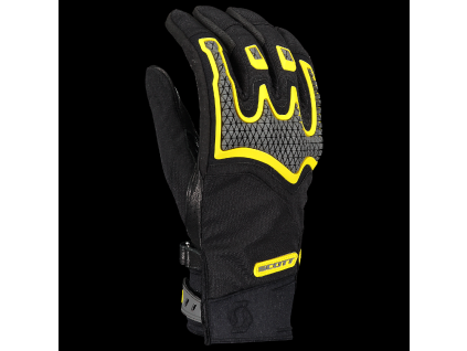 glove DUALRAID black/cyber yellow