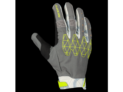 glove X-PLORE D3O grey/yellow