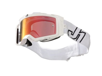 JUST1 brýle NERVE PRIME white mirror red lens