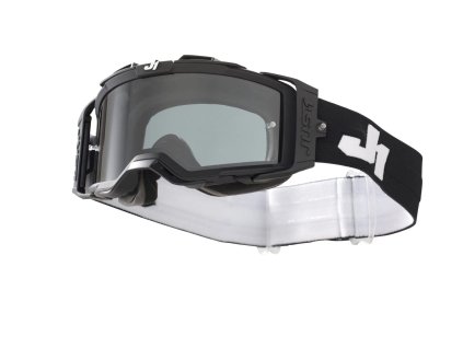 JUST1 brýle NERVE SOLID black-white smoke lens
