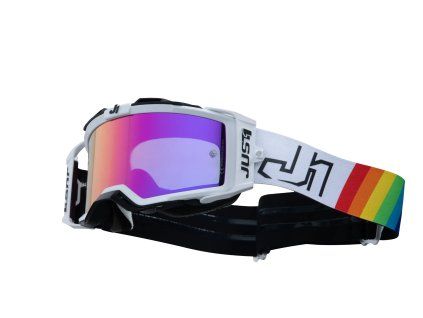 JUST1 brýle NERVE SPEED SIDE purple mirror lens