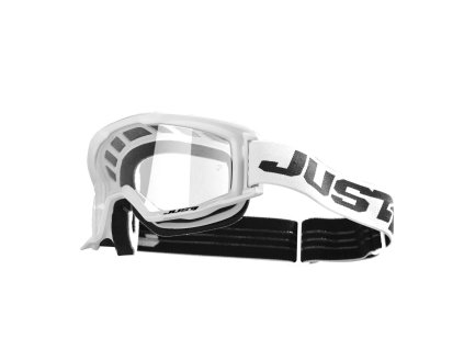JUST1 brýle VITRO white clear lens