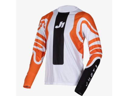 JUST1 dres J-ESSENTIAL fluid white/orange