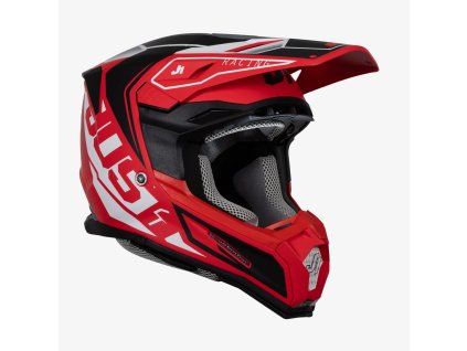 JUST1 přilba J22F talent black/red