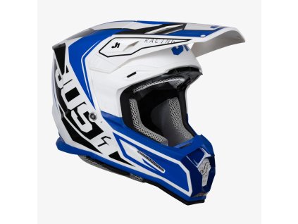 JUST1 přilba J22F talent blue/white