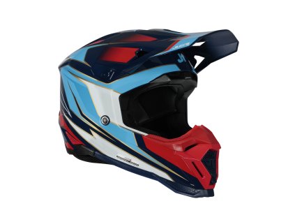 JUST1 přilba J40 speed red/white/blue