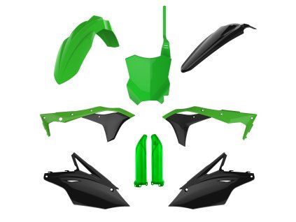 Sada plastů POLISPORT 91493 zelená 05/černá