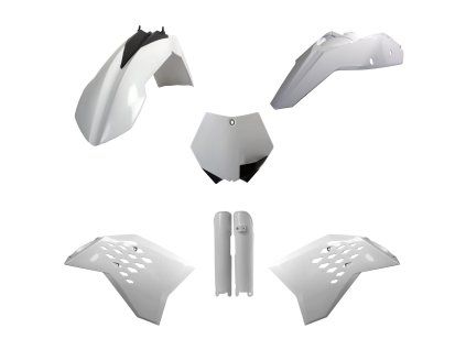 Sada plastů POLISPORT 91438 White KTM
