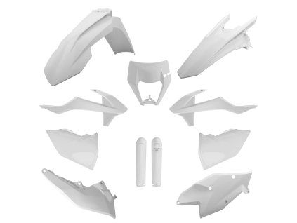 Sada plastů POLISPORT 91470 White KTM
