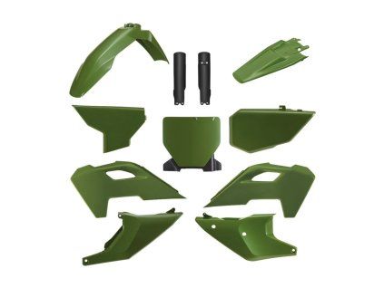 Sada plastů POLISPORT 91308 Zelený maskáč