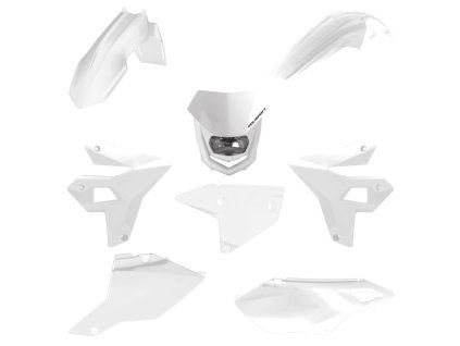 Sada plastů POLISPORT 91605 restyling bílá