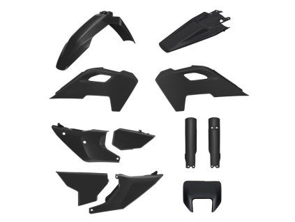 Sada plastů POLISPORT 91648 černá