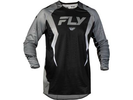 dres EVOLUTION BOLT, FLY RACING - USA 2027 (černá/šedá) (Velikost M)