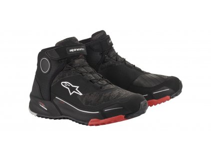 Boty CR-X DRYSTAR, ALPINESTARS (černá maskáčová/červená)