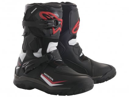 boty BELIZE DRYSTAR HONDA kolekce, ALPINESTARS (černá/bílá/červená)