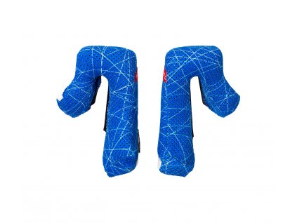 lícnice interiéru pro přilbu AVIATOR 3, AIROH (modré)