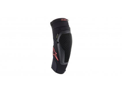 chrániče kolen BIONIC FLEX, ALPINESTARS (černá/červená, pár) 2027