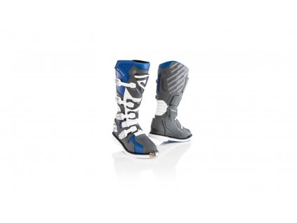 ACERBIS motokrosové boty X-RACE - modrošedé