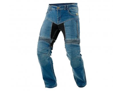 Kevlarové džíny na motorku Trilobite 661 Parado blue