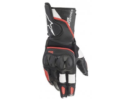 Rukavice SP-2 2021, ALPINESTARS (černá/bílá/červená)