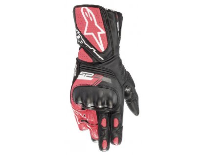 Rukavice STELLA SP-8 2021, ALPINESTARS, dámské (černá/bílá/růžová)