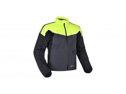 Bunda RAIN SEAL PRO, OXFORD ADVANCED (šedá/černá/žlutá fluo)
