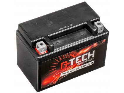 baterie 12V, YTX9-BS GEL, 8Ah, 135A, bezúdržbová GEL technologie 150x87x105, A-TECH (aktivovaná ve výrobě)