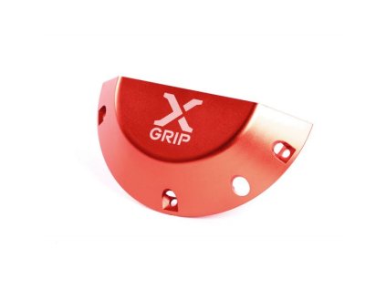 X GRIP Clutch cover guard KTM Husky red 600x578