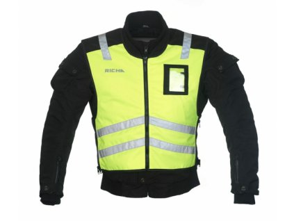 Dětská reflexní vesta RICHA SLEEVELESS fluo žlutá