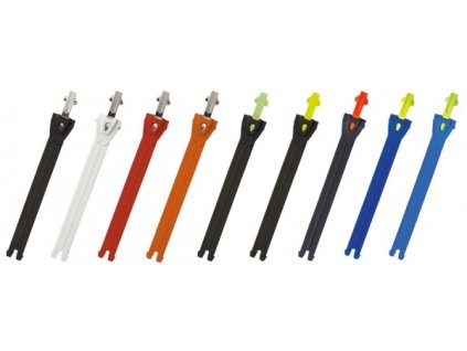 TCX pásek s hliníkovou koncovkou 19cm TBANDAXL bílý