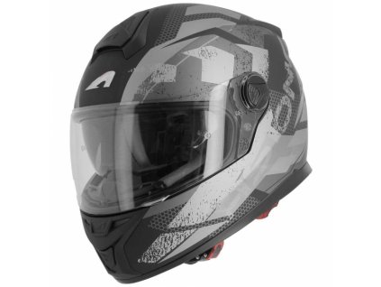 Moto přilba ASTONE GT800 EVO TRACK matná šedá