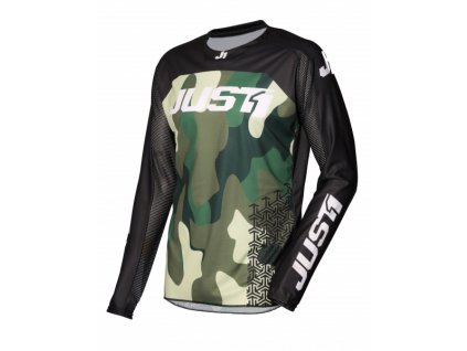 Dres JUST1 J-FORCE TERRA army zeleno/černý