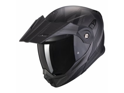 Moto přilba SCORPION ADX-1 TUCSON matná černo/carbon černá