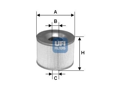 Olejový filtr UFI 25.471.00