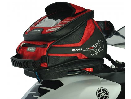 Oxford Q4R Tank Bag OL291 Red 1