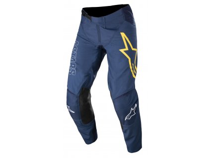 kalhoty TECHSTAR PHANTOM, ALPINESTARS (tmavá modrá/bílá)