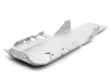 feature altrider skid plate for the bmw r 1200 gs water cooled silver with mounting bracket 2