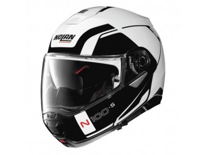 moto helma nolan n100 5 consistency n com metal white 19
