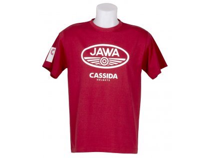 Triko JAWA edice, CASSIDA (červená bordó)