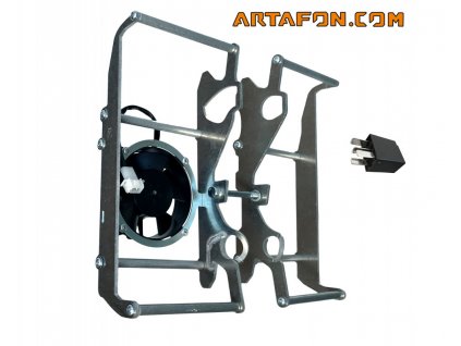 RG10 FAN SET Kryty, výztuhy chladiče s ventilátorem KTM/HUSQVARNA/GAS GAS 2022 - 2020 2T 4T