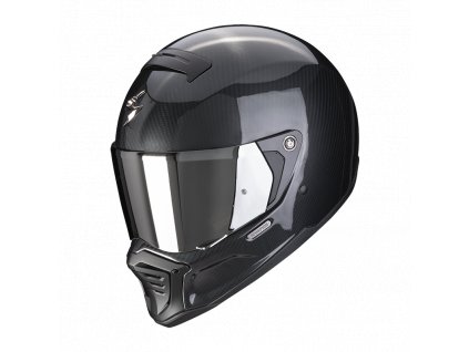 Moto přilba SCORPION EXO-HX1 CARBON SE černá