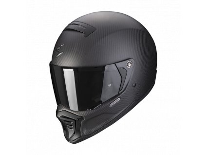 Moto přilba SCORPION EXO-HX1 CARBON SE matná černá