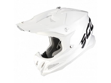 Moto přilba SCORPION VX-22 AIR solid bílá