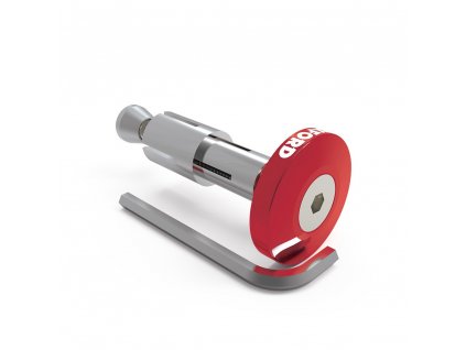 Závaží řídítek Bar Ends 2 s konusem pro vnitřní průměr 13 a 18 mm (vnější 22 a 28,6 mm), OXFORD - Anglie (červené, pár)