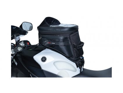 Tankbag na motocykl S20R Adventure s popruhy, OXFORD - Anglie (černý, objem 20 l)